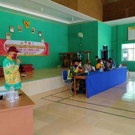 Launching Kampung Tangguh Nusantara Desa Tri Tunggal Jaya